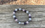 Bracelet élastique de Lithothérapie en Howlite, Quartz Rose, Hématite et Améthyste