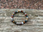 Bracelet élastiqué de Lithothérapie, perles en Agate indienne naturelle - 6 mm