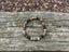 Bracelet élastiqué de Lithothérapie, perles en Agate indienne naturelle - 6 mm