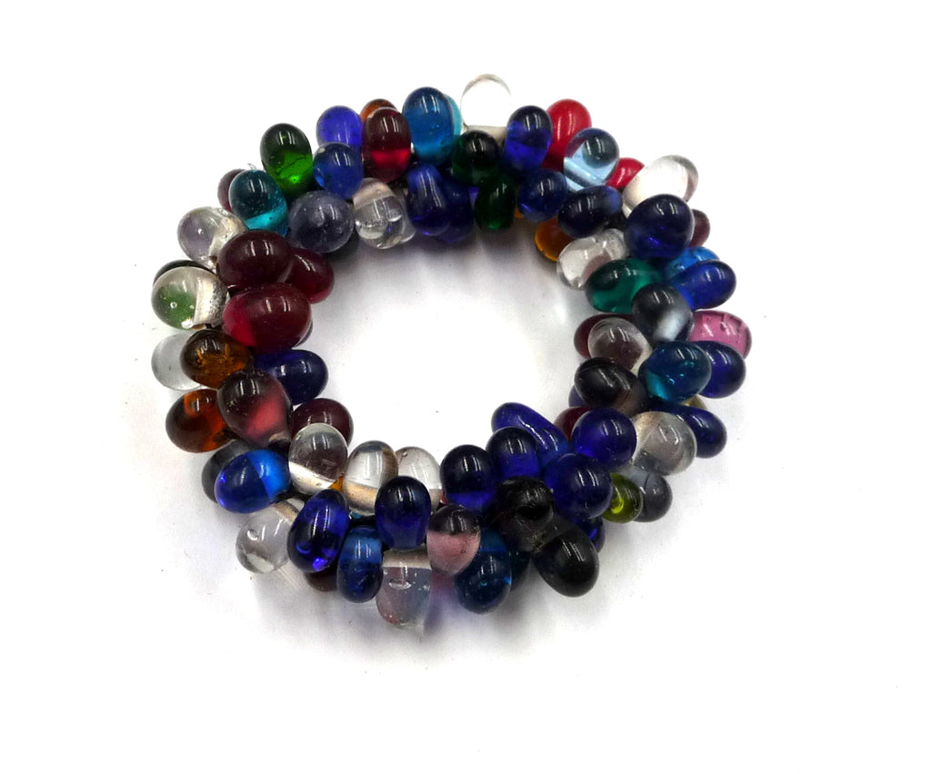 Bracelet Skala en perles de verre multicolores