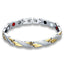 Bracelet magnétique en forme d'écailles de dragon