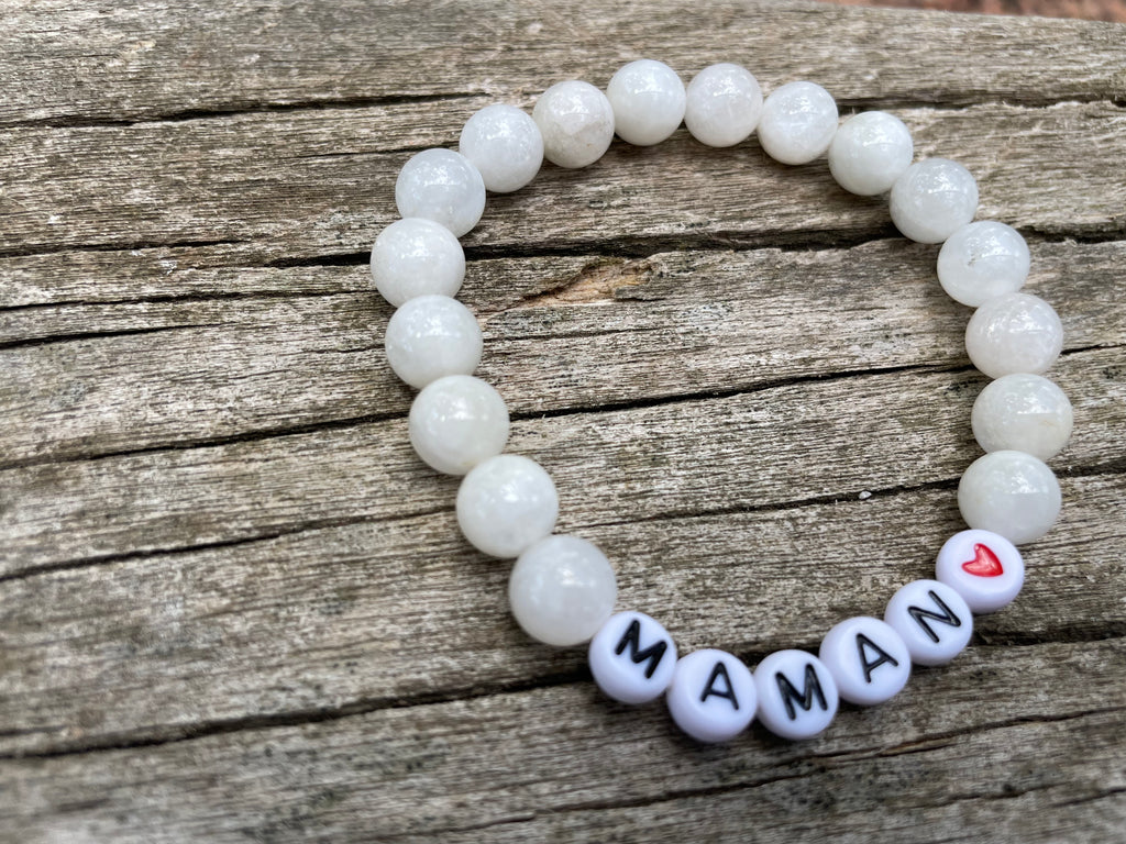 Bracelet spécial Fête des Mères en Pierre de Lune naturelle