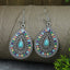 Boucles d'oreilles multicolores