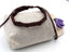 Bracelet de l'amitié unisexe réglable en 100 % coton marron chocolat