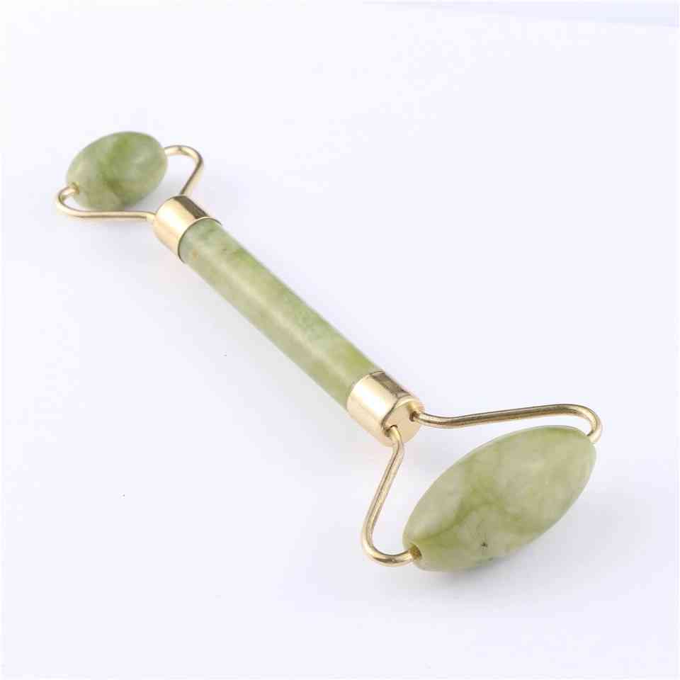 Jade Roller | Rouleau de jade pour le visage - Véritable rituel de soin traditionnel et de beauté Asiatique