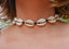 Collier coquillages cauris naturels - Tendance et élégant