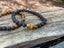 Bracelets de distance / couples - Pierre de lave et Oeil de Tigre 6 mm