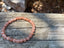 Bracelet élastique de Lithothérapie en pierre du Soleil naturelle