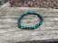 Bracelet de lithothérapie en Malachite, Hématite et Apatite 6mm