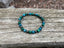 Bracelet de lithothérapie en Malachite, Hématite et Apatite 6mm