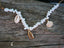 Collier en coquillages cauris et perles en Howlite