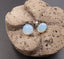 Boucles d'oreilles Clous en Opalite - Fermoirs en argent 925