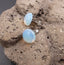 Boucles d'oreilles Clous en Opalite - Fermoirs en argent 925