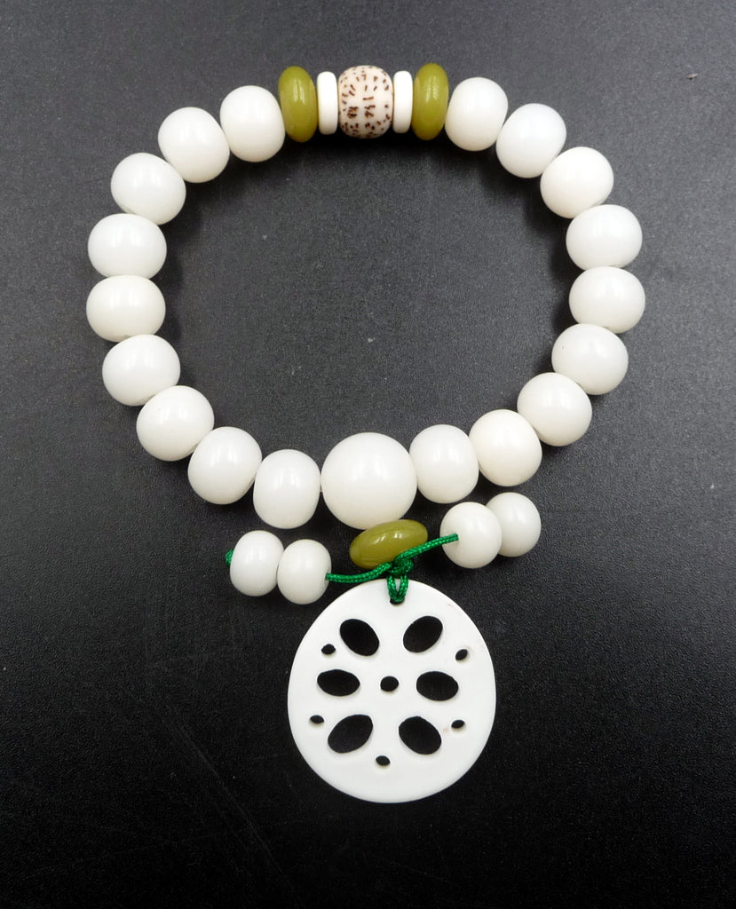 Bracelet Mala en Perles de Racine de Bodhi
