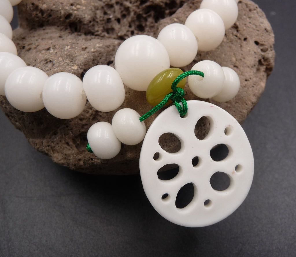 Bracelet Mala en Perles de Racine de Bodhi