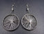 Boucles d'oreilles ethniques en fil argent artisanat du Maroc