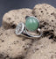 Bague de Protection Arbre de Vie en Aventurine du Brésil