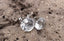 Boucles d'oreilles clous en argent 925 et Zirconium