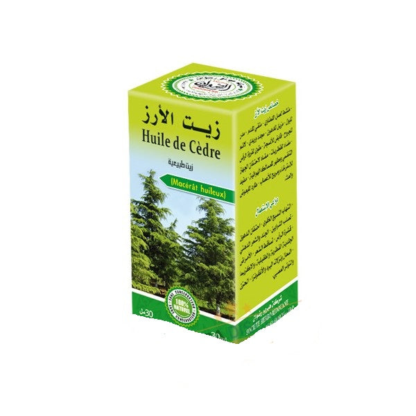 Huile de Cèdre 100 % Pure et Naturelle 30 ml