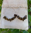 Boucles d'oreilles forme créole en Oeil de Tigre