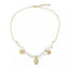 Collier en coquillages cauris et perles en Howlite