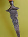 Ouvre lettre coupe papier berbère en argent gravé