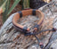 Bracelet ethnique pour homme en cuir motif Yin Yang