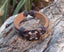 Bracelet ethnique pour homme en cuir motif Yin Yang