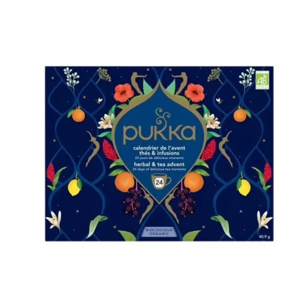 Calendrier de l'avent Thés Pukka