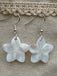 Boucles d'oreilles Fleur de Frangipanier en Nacre