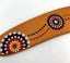 Boomerang aborigène kangourou en bois artisanat Australie