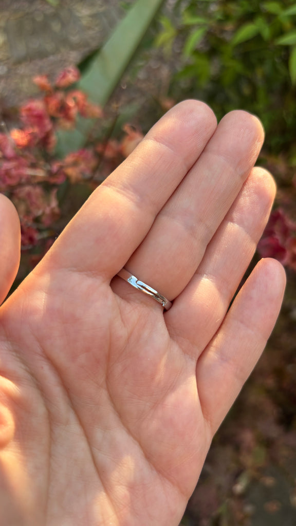 Bague "Sérénité" en Quartz Rose