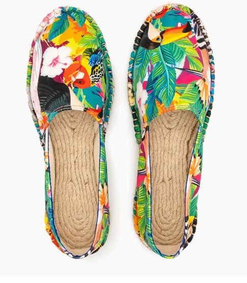 Espadrilles Payote Motif Jungle Made in France - Pointure 42
