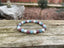 Bracelet spécial équilibre émotionnel Calcédoine, Lépidolite et Pierre de Lune