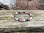 Bracelet spécial Anxiété, dépression en Lépidolite, Pierre du Soleil, Hématite et Pierre de Lune