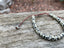 Bracelet Shamballa ajustable, perles en Jaspe Dalmatien naturel