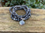 Bracelet Mala 108 perles en Labradorite grise naturelle 6 mm- Arbre de Vie