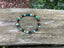 Bracelet élastique de Lithothérapie "Triple Protection" Oeil de Tigre, Turquoise Africaine et Onyx noire