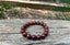 Bracelet en Jaspe rouge 10 mm- Protecteur suprême