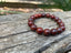 Bracelet en Jaspe rouge 10 mm- Protecteur suprême
