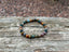 Bracelet élastiqué de Lithothérapie, perles en Agate indienne naturelle - 6 mm