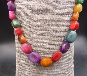 Collier en corne de zébu de Madagascar Marovoay