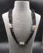 Collier Africain ethnique - Perles colorées en terre cuite - Artisanat Cameroun
