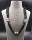 Collier Africain ethnique - Perles colorées en terre cuite - Artisanat Cameroun