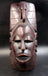 Masque Africain Eléphant en bois d'ébène - Artisanat du Burkina Faso