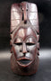 Masque Africain Eléphant en bois d'ébène - Artisanat du Burkina Faso