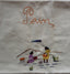 Sac à pain en tissu brodé artisanat de Madagascar