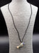Collier avec pendentif en forme de djembé en bois - artisanat Maroc