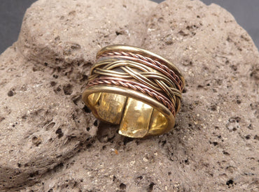 Bague en cuivre Anti-Douleurs Arthrose Rhumatisme