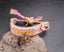 Bracelet porte-bonheur brésilien en cuir et coton pièce de monnaie